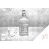 Punktmalerei - Jack Daniels Whisky