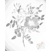 Punktmalerei - Vintage Blumen VI