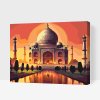 Malen nach Zahlen - Märchenhafter Taj Mahal