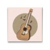 Diamond Painting - Braune Gitarre