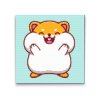 Diamond Painting - Hamster mit vollen Backen