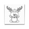 Punktmalerei_Frohliches_Rentier_M2