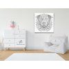 Punktmalerei_Mandala_Hund_Rottweiler_M3