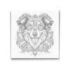 Punktmalerei_Mandala_Hund_Australischer_Schaferhund_M2