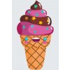 Malen nach Zahlen - Lächelndes Eis