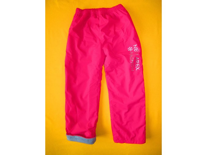Zateplené šusťákové kalhoty New Arex Fashion 2 - vel. 122
