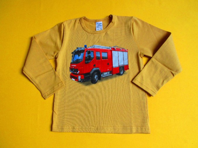 Chlapecké tričko dlouhý rukáv Hasiči 2