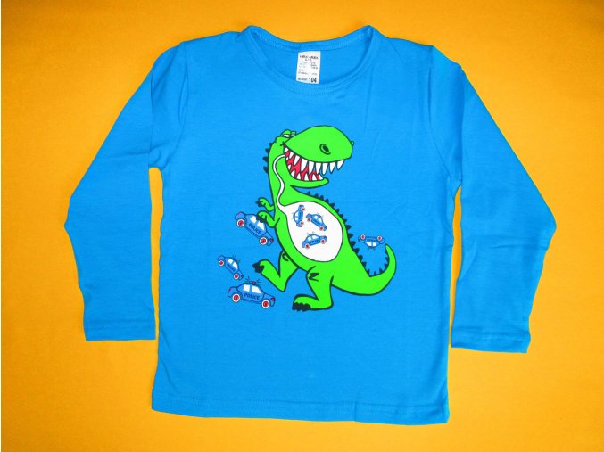 Chlapecké tričko dlouhý rukáv Dinosaurus 1
