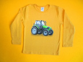 Chlapecké tričko dlouhý rukáv Traktor 1 - velikost 110