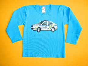 Chlapecké tričko dlouhý rukáv Policie 1