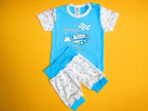 Letní kojenecká dvoudílná souprava tričko+kraťasy