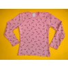 Dívčí tričko dlouhý rukáv celopotisk 2 - vel. 128