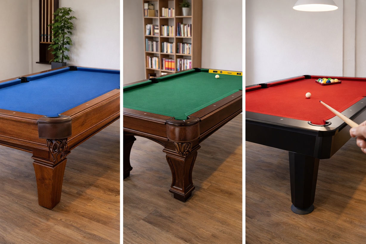 Ako si vybrať biliardový stôl