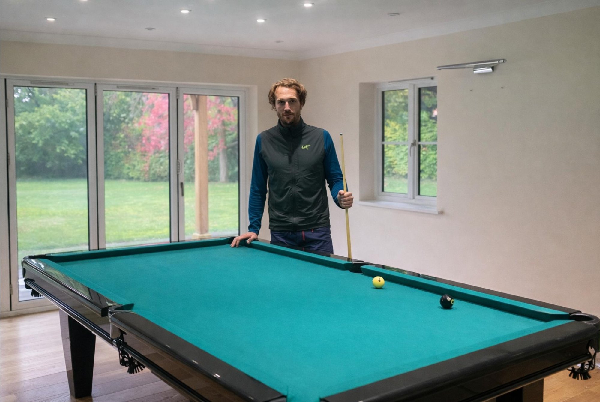 Luxusný biliardový stôl pre zlatého paraolympionika Jozefa Metelku – realizácia až do Londýna