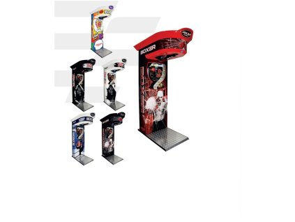 Boxer Multiplayer Sticker – viachráčový boxer automat s polepmi JAKAR GAMES