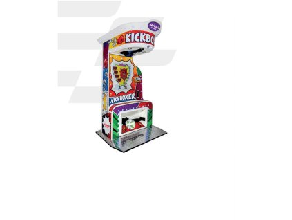 Kickboxer Multiplayer Sticker – zábavný automat s boxom aj futbalovým kopom a farebnými polepmi