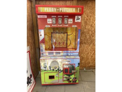 Penny Pincher coin pusher hra o mince a väčšie ceny