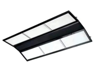 LED lampa nad biliardový stôl so šiestimi panelmi