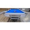 4367 11 biliardovy stol prostyle 9ft white blue