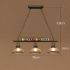 Lampa nad biliardový stôl - 3 tienidlá a s biliardovými guľami