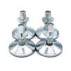 cavaro okruhle patky noh stola 10 cm 4 ks