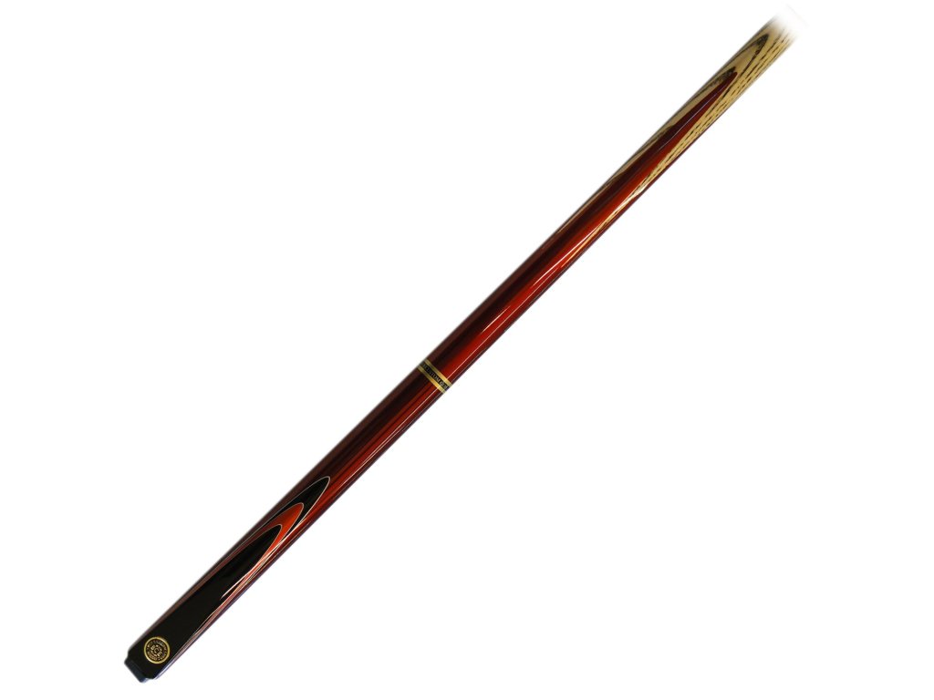 Snookerové tágo BCE Keyline Ash červené dvojdielne
