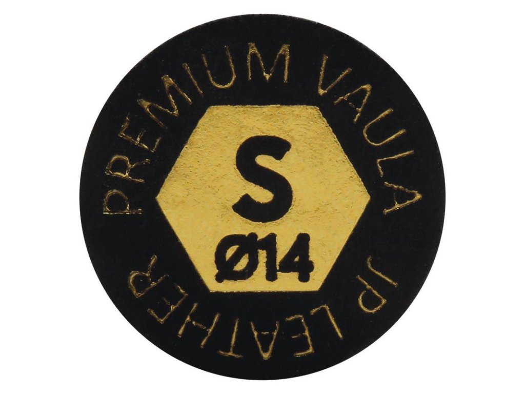 Koža na tágo Vaula Multi Premium vrstvená čierna medium, 14mm