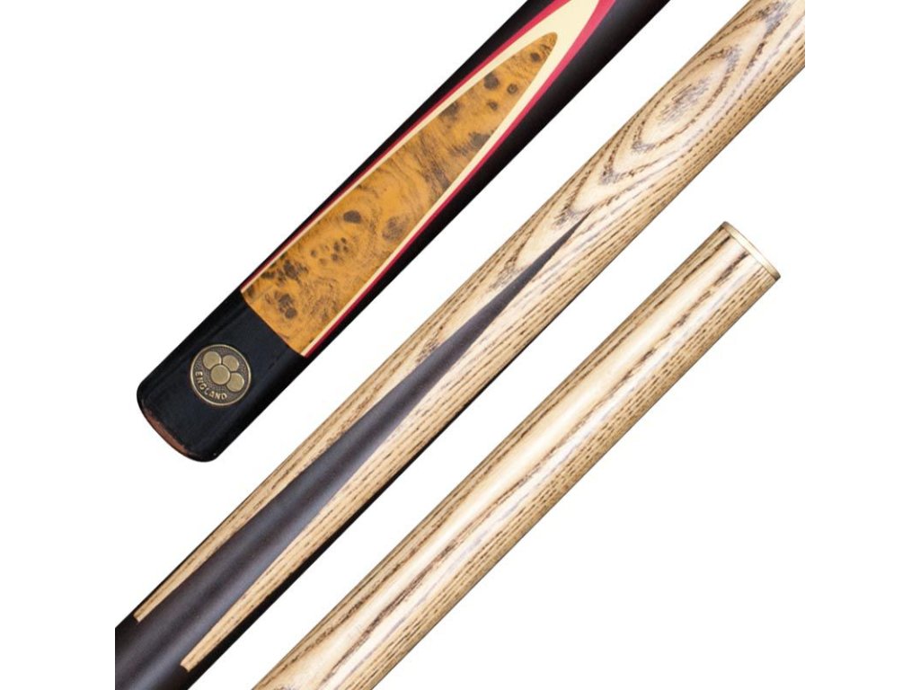 Snookerové tágo POWER PLAY Infinity red flame, dvojdielne