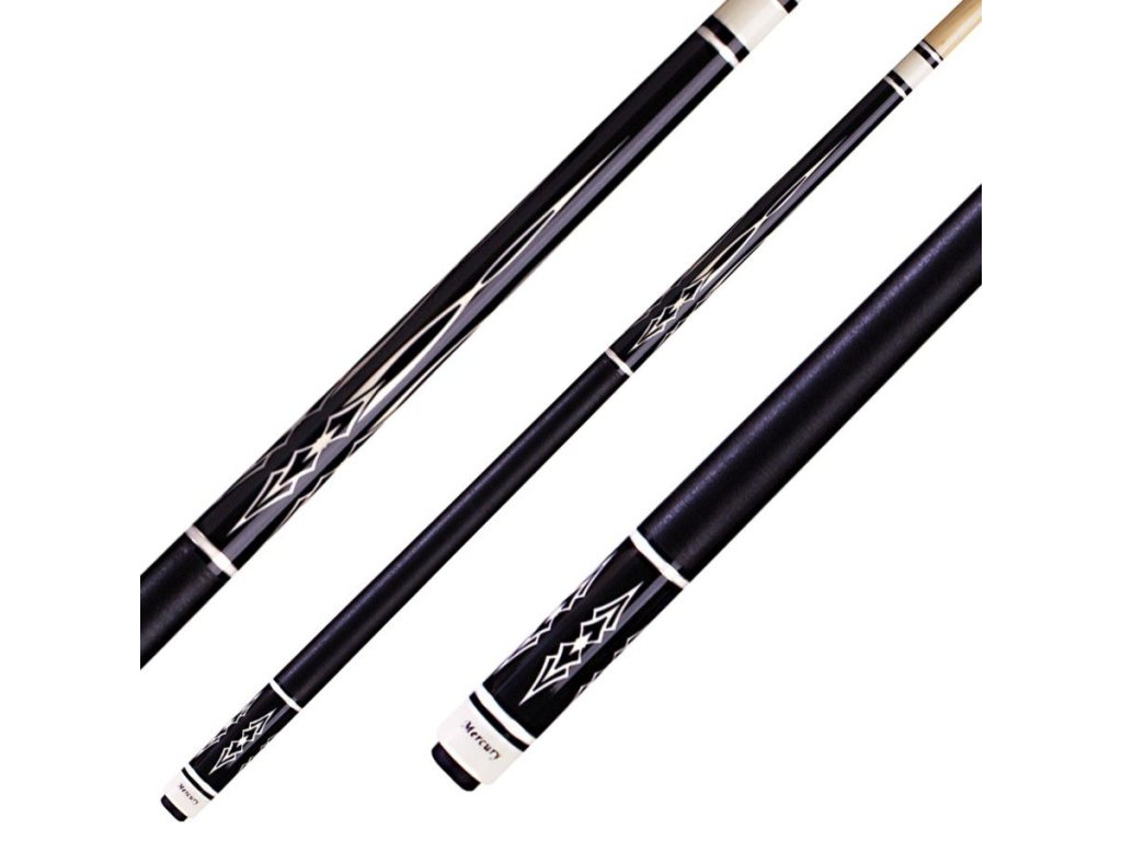 Classic Poolové tágo Mercury CM-4 Black 148cm, dvojdielne