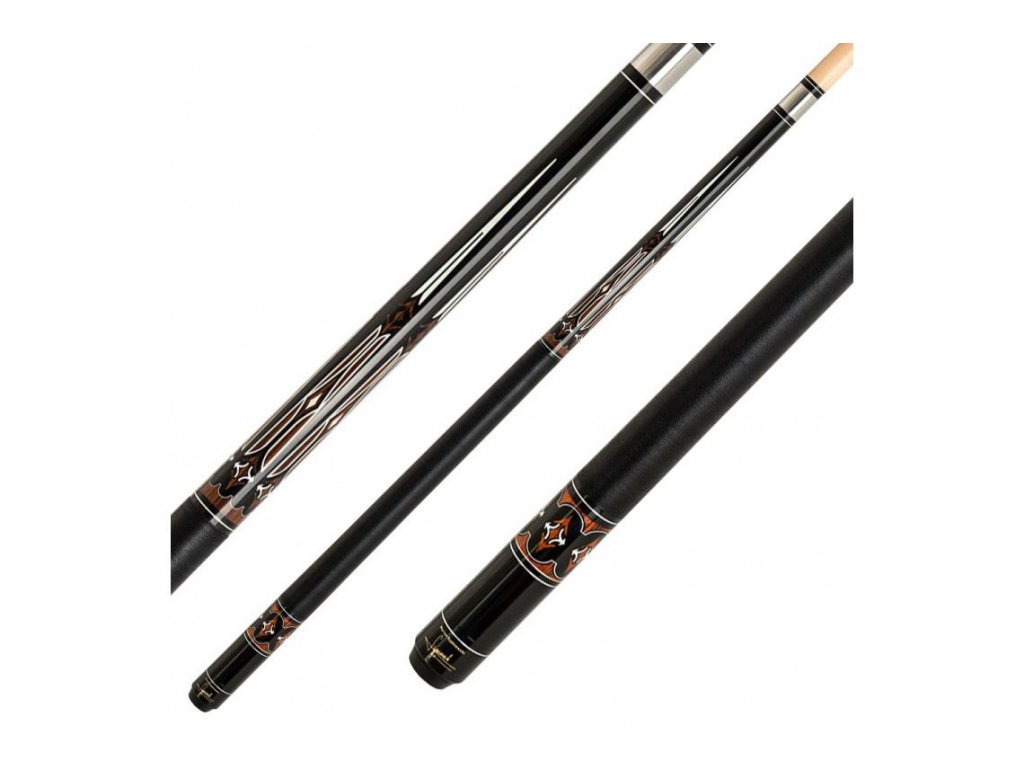 Classic Poolové tágo Foil MS-2 Black 145cm, dvojdielne