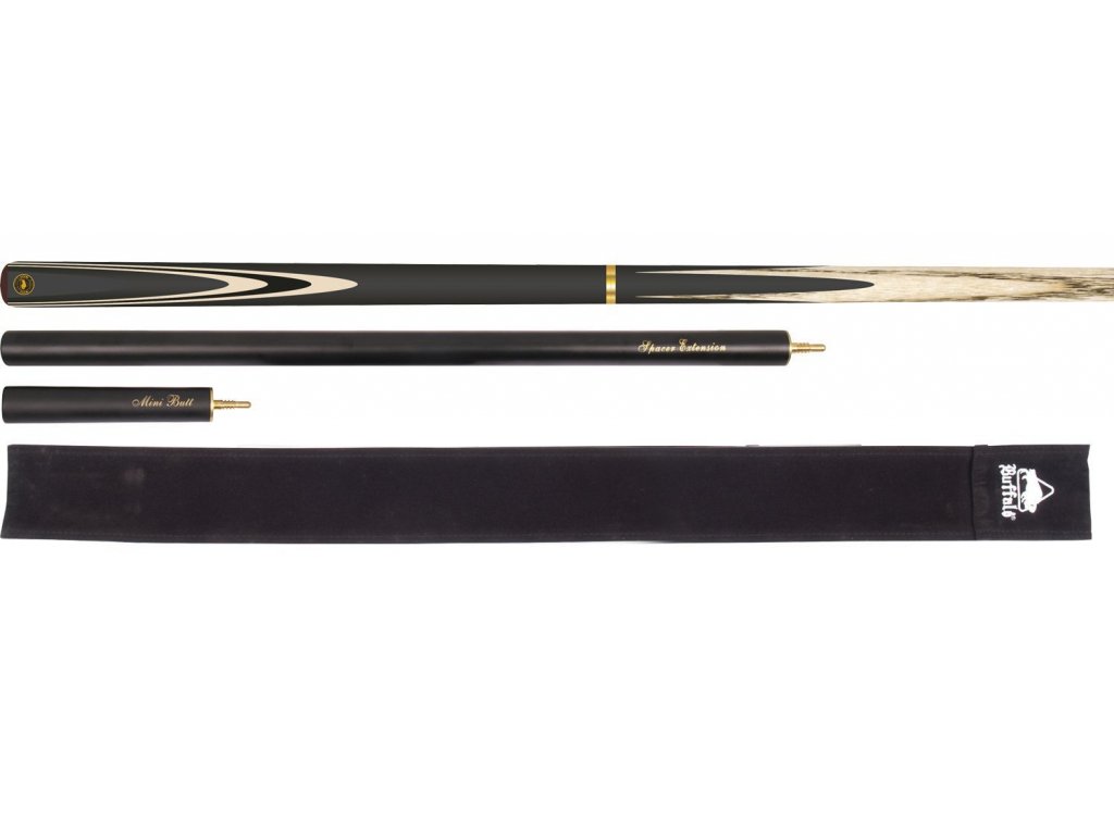 Buffalo Pure sada - 3/4 snookerové tágo 145cm a 2x predlžovák