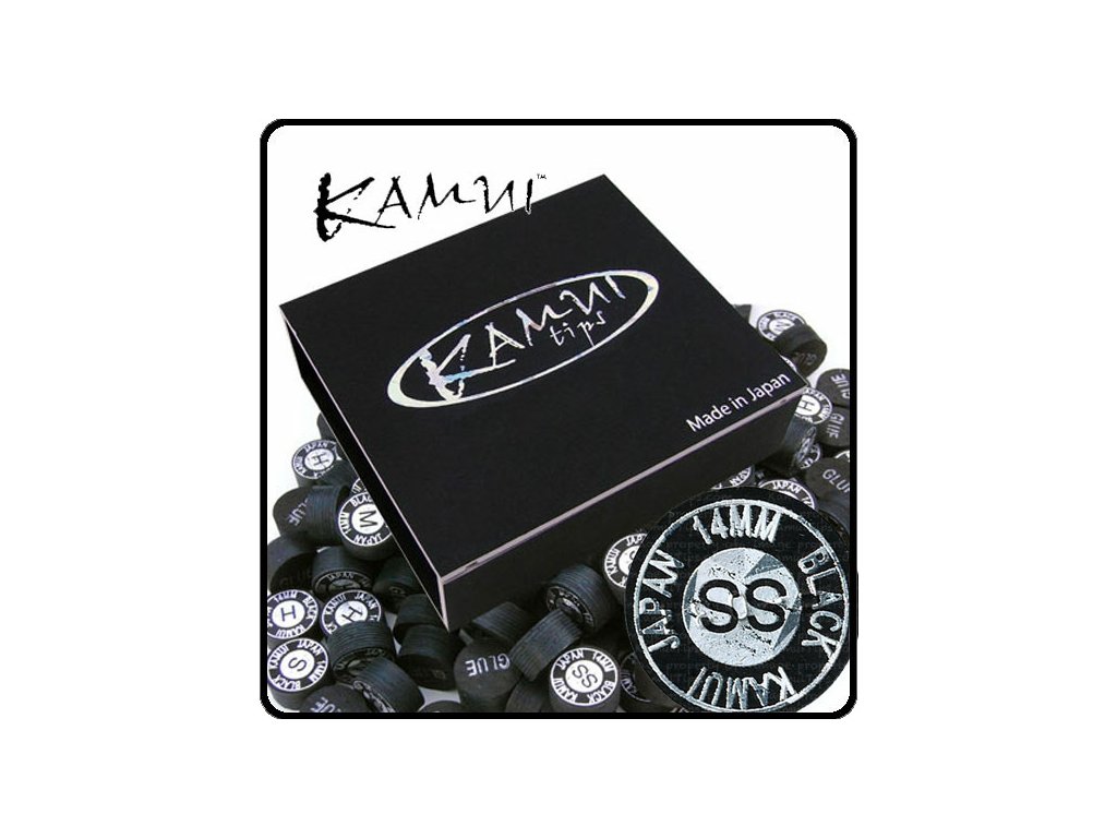 Koža na tágo Kamui Black 14mm, supersoft