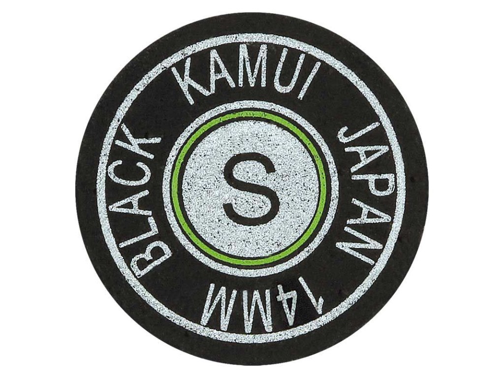 Koža na tágo Kamui Black 14mm, soft