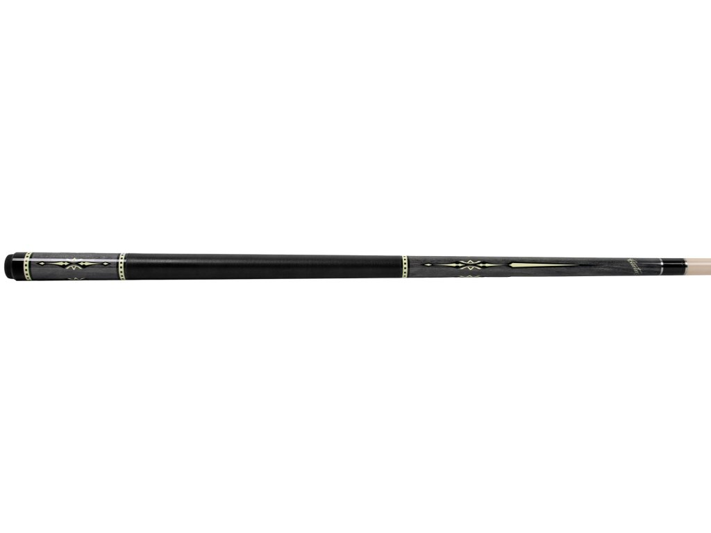 Pool biliardové tágo Cuetec Warrior sivé, dvojdielne