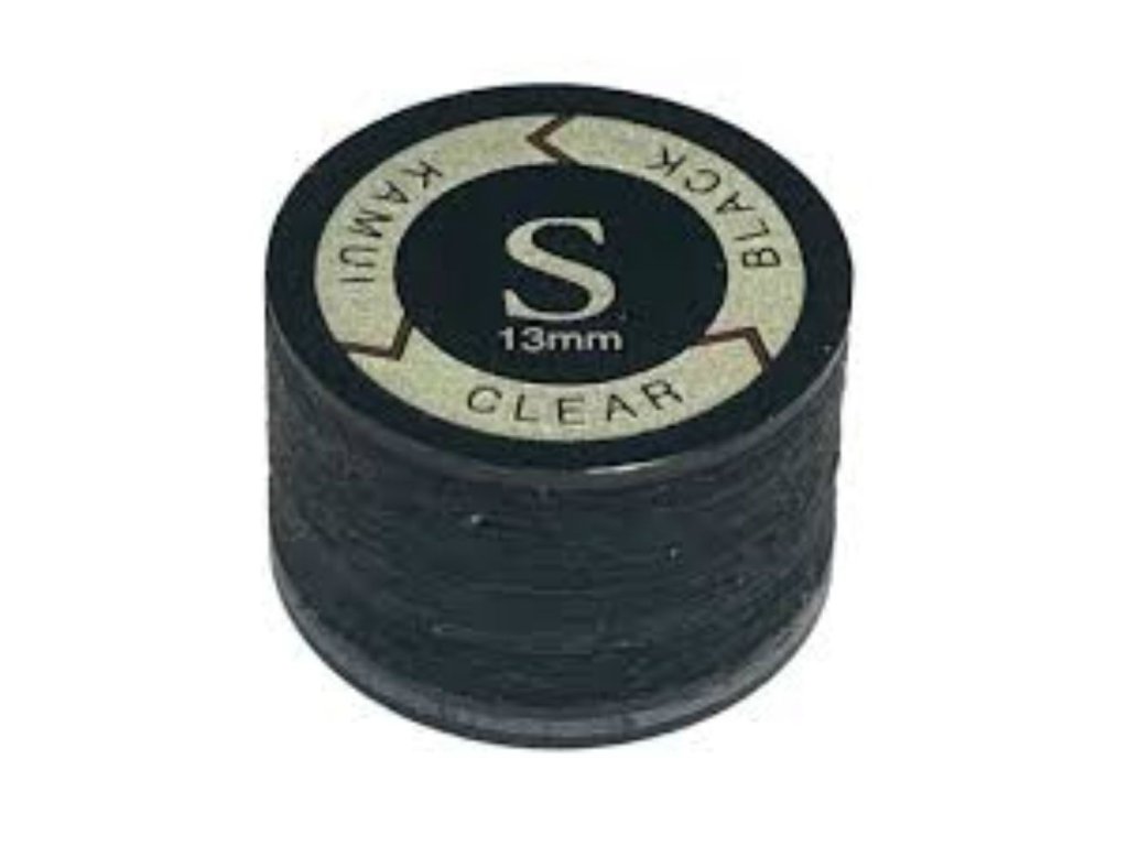 Koža na tágo Kamui Clear Black 13mm, soft