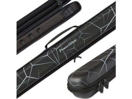 Tvrdé puzdro na biliardové tágo Power Glide Svartur Noir