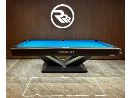 Profesionálny pool biliardový stôl Rasson Victory III 9ft čierny
