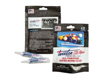 Lepidlo Tweeten SB 2g na kožu biliardových tág