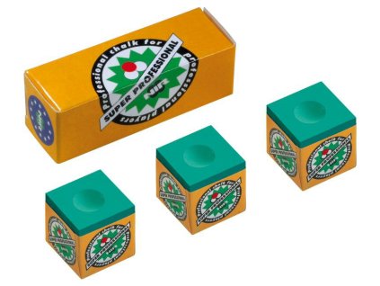 Biliardová krieda NIR zelená, 1ks