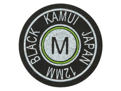 Koža na tágo Kamui Black 12mm, medium
