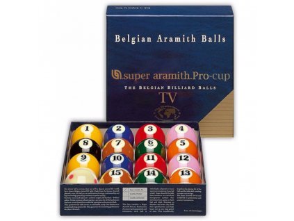 Aramith Pool Super Pro Cup TV 57,2 mm sada