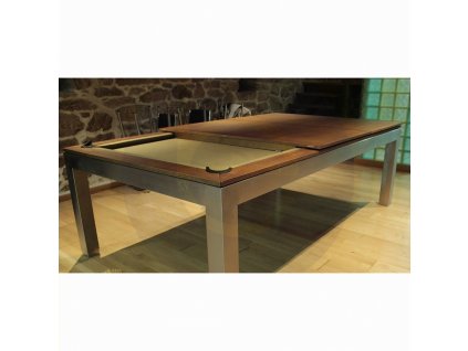 Biliardový stôl BH.EUROPE Imperio Inox Escovado pool 8ft