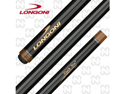 Biliardové tágo karambolové Longoni Black Fox 2 dvojdielne