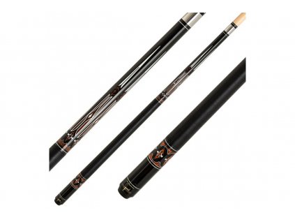 Classic Poolové tágo Foil MS-2 Black 145cm, dvojdielne
