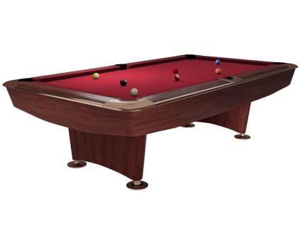 Turnajový biliardový stôl Dynamic II 9ft, hnedý