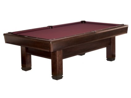 Biliardový stôl Brunswick Bridgeport 8ft gaštan, espresso, bez zásuvky