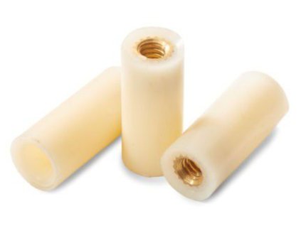 Koncovka na tágo 10mm, medený závit M6
