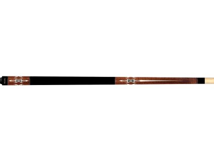 Karambolové biliardové tágo Buffalo Triton S3 No. 4 hnedé, dvojdielne