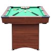 Pool biliardový stôl Buffalo Challenger II., 6ft hnedý