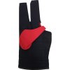 Biliardová rukavica IBS Pro, čierno-bordová